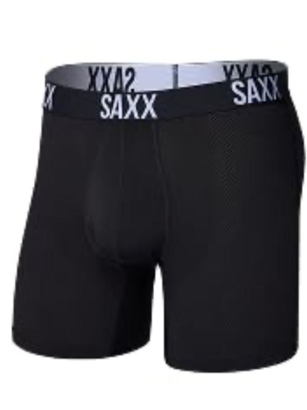 SAXX Multi-Sport Mesh Performance Boxer Brief 6", black, Medium, NWOT